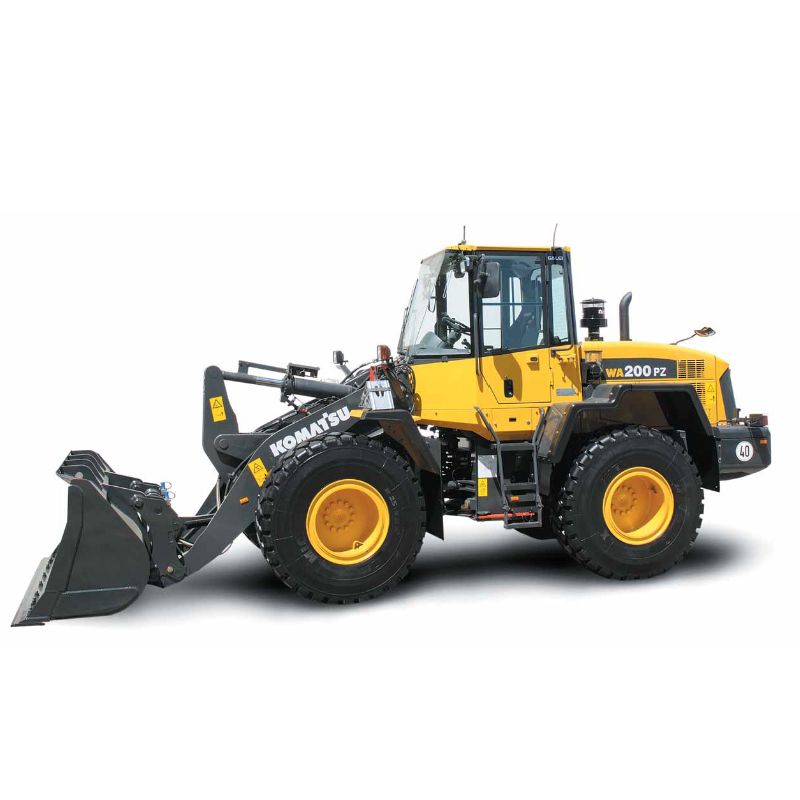 pala gommata con nuovo motore ecot WAPZ  komatsu noleggio vendita tecnostrutturet